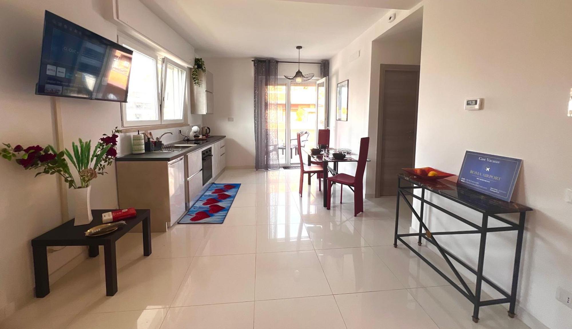 Roma Airport Sky Apartments Fiumicino Extérieur photo