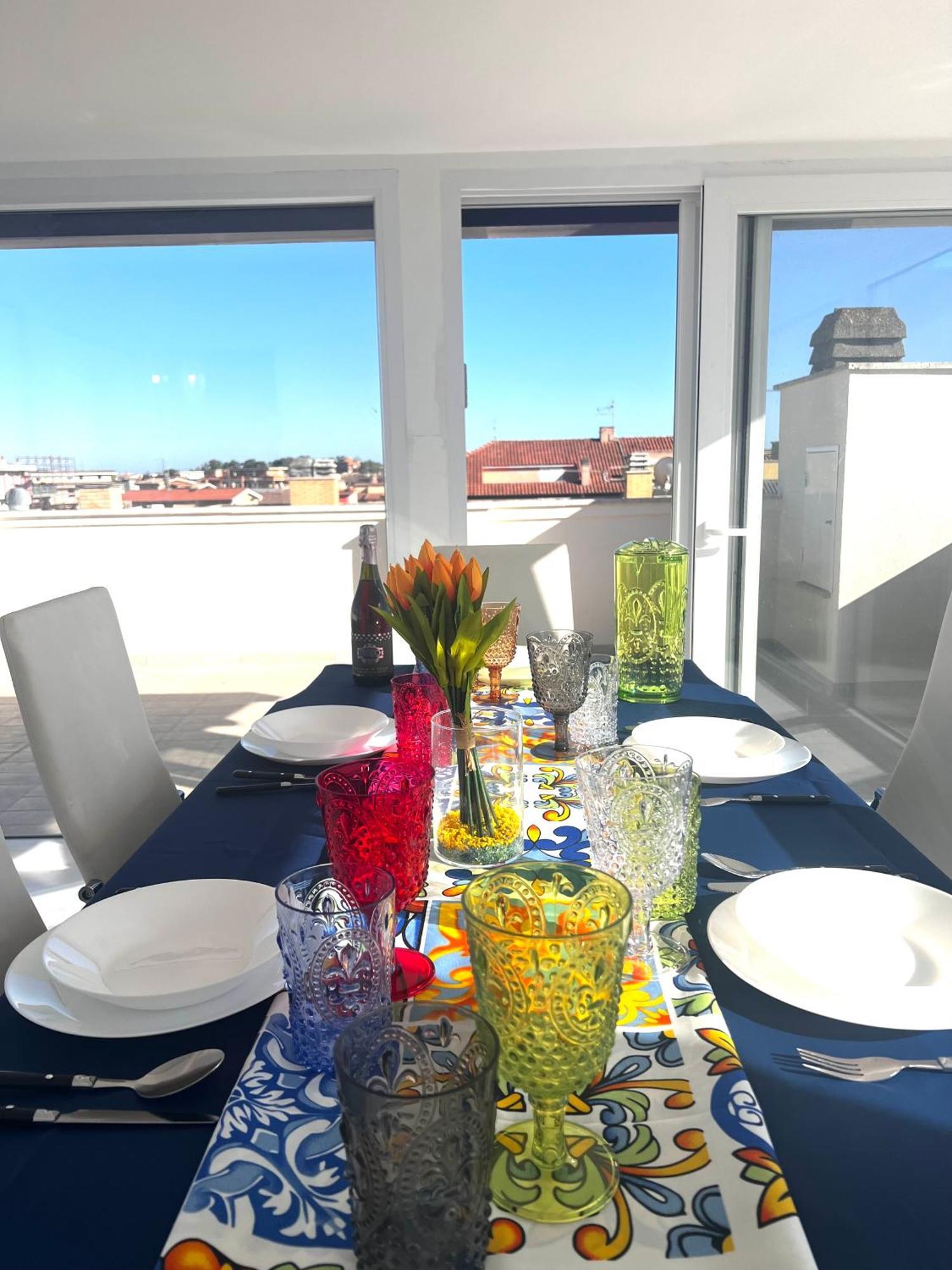 Roma Airport Sky Apartments Fiumicino Extérieur photo