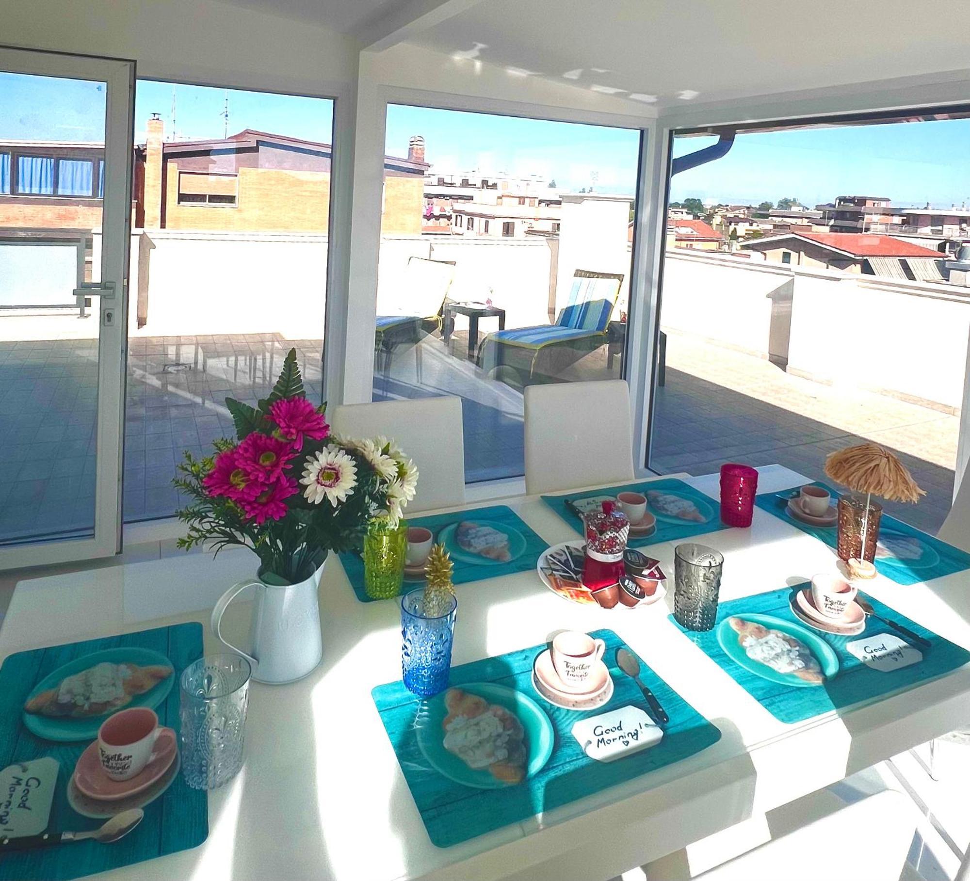 Roma Airport Sky Apartments Fiumicino Extérieur photo