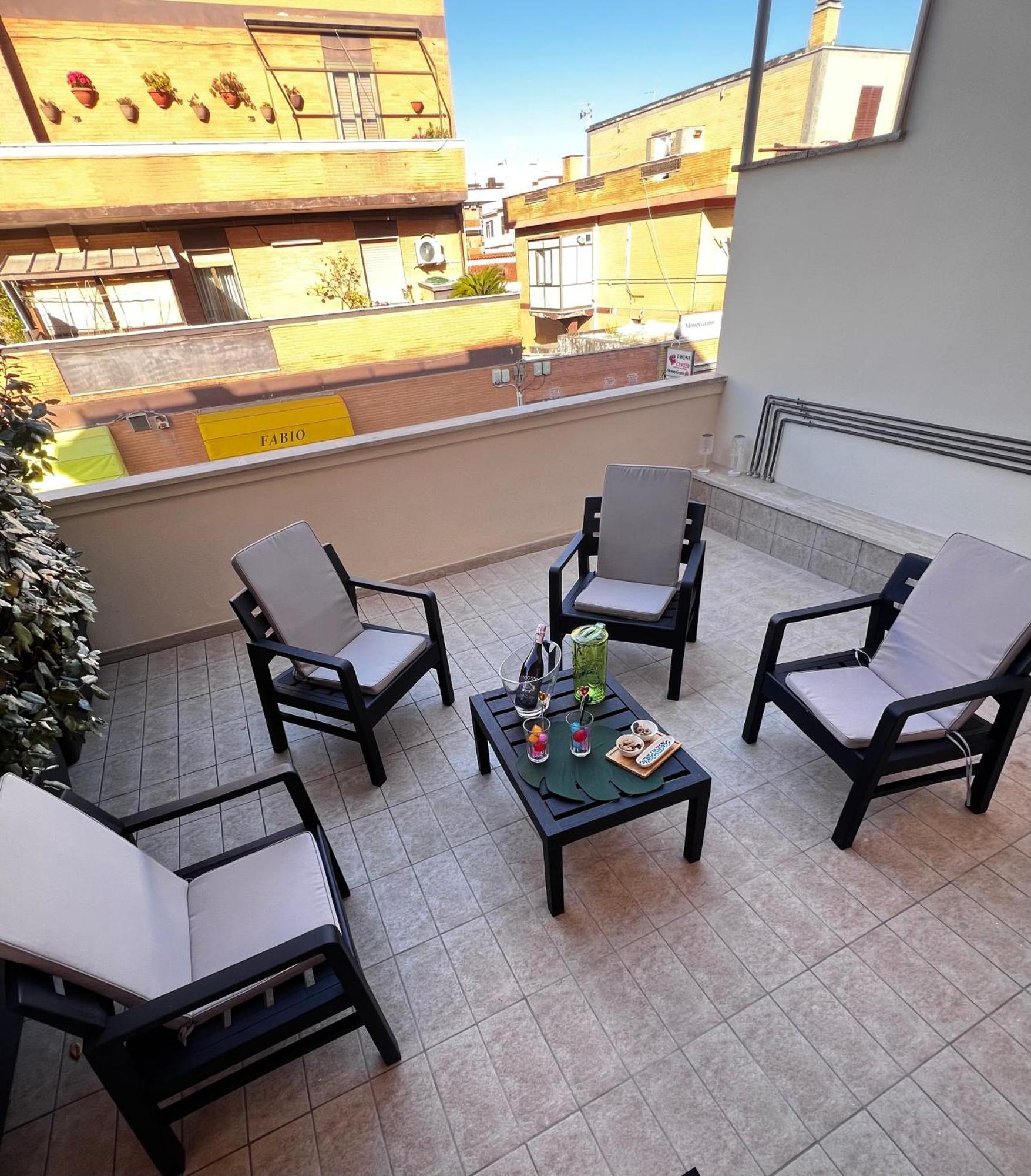 Roma Airport Sky Apartments Fiumicino Extérieur photo